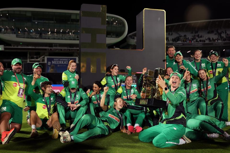 The Southern Brave took home the women’s Hundred title in 2023  (Getty Images)