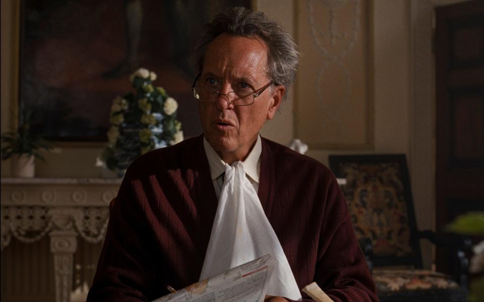 Richard E Grant as Sir James Catton in Saltburn