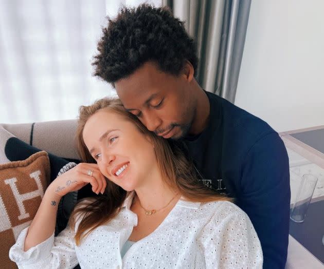 Elina Svitolina et Gaël Monfils attendent leur premier enfant (Photo: Capure @Gael_Monfils sur Twitter)