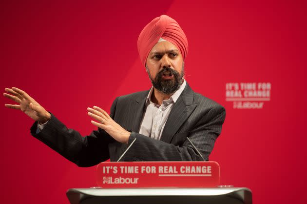 Tan Dhesi, Labour Party MP for Slough (Photo: Joe Giddens - PA Images via Getty Images)