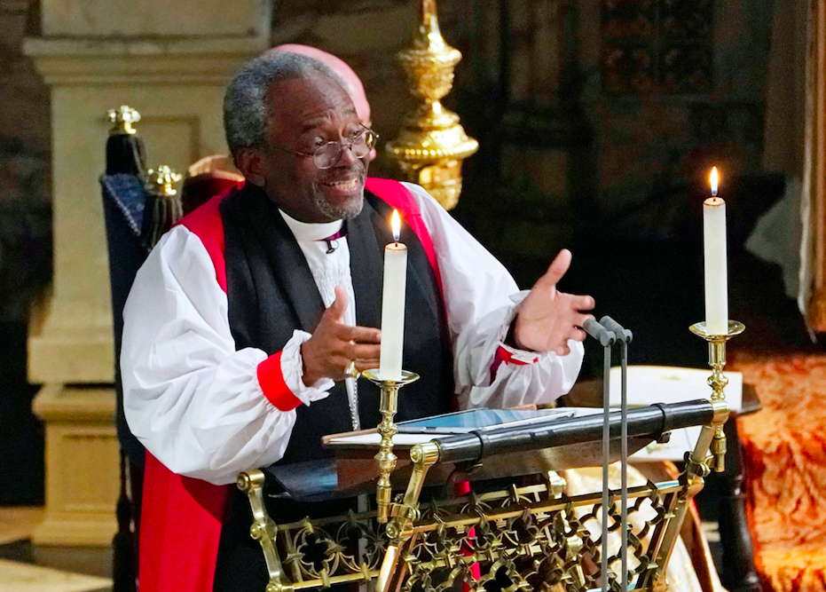 Bishop Michael Curry didn’t quite believe it when he was invited to speak at the royal wedding. (Photo: Rex)