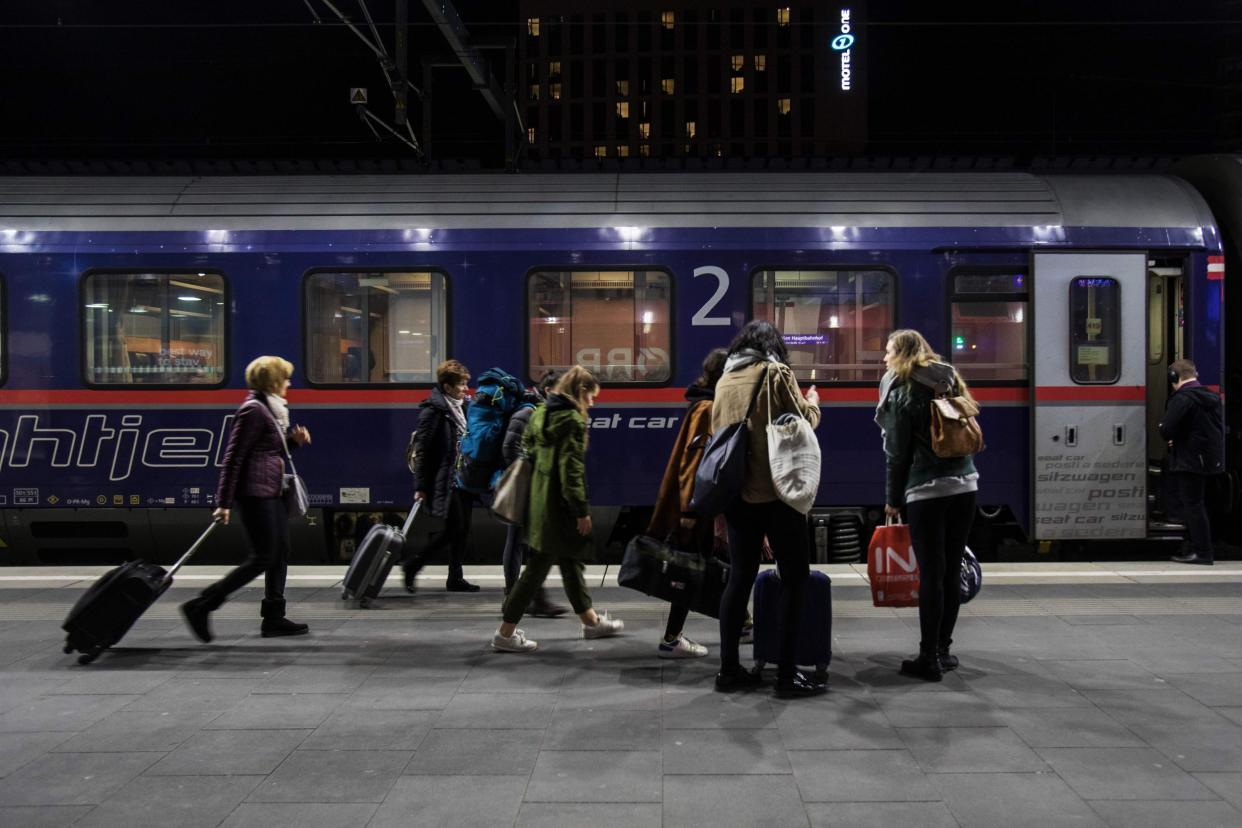 Austria's state railway OBB runs many sleeper trains around the continent: AFP via Getty Images