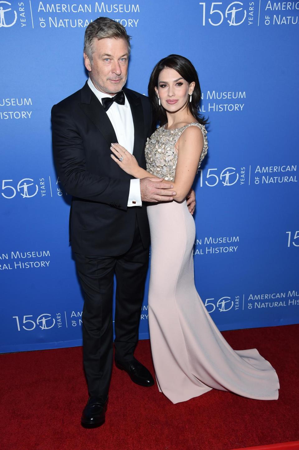 Alec and Hilaria Baldwin attend the American Museum Of Natural History 2019 Gala (Getty Images)