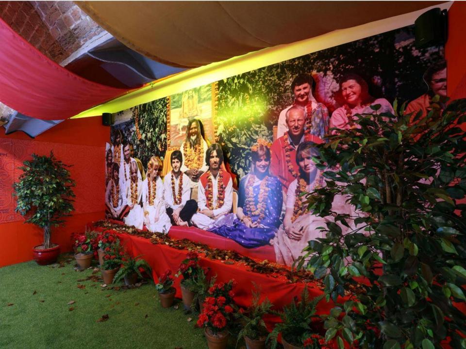 Visitors are transported to an exotic place in the Liverpool show to be with the Beatles in India