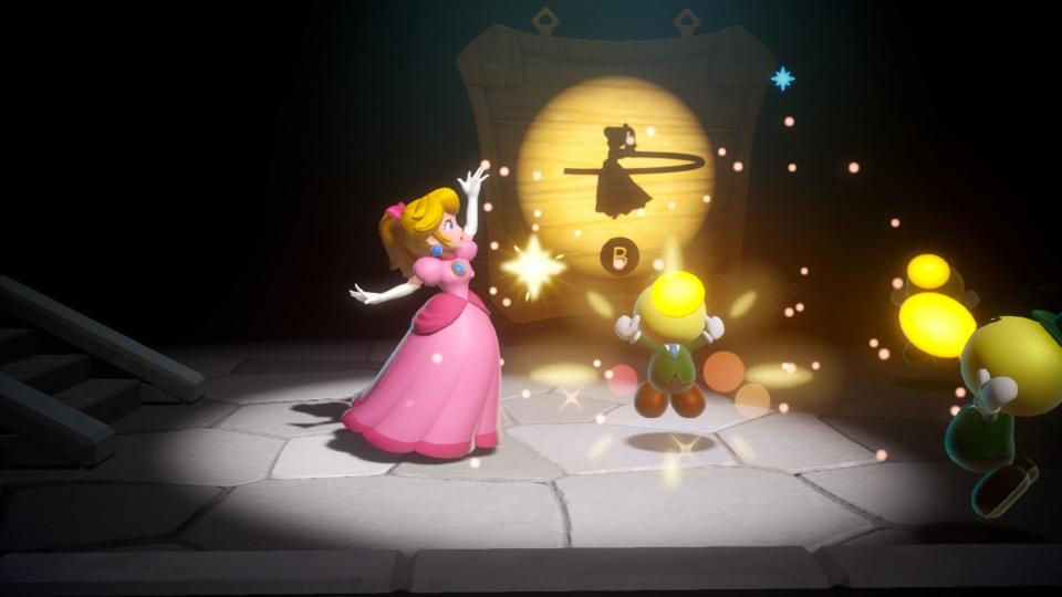 A scene from "Princess Peach: Showtime!" for Nintendo Switch.