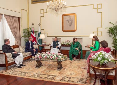 Britain's Prince William and Catherine, Duchess of Cambridge visit Pakistan