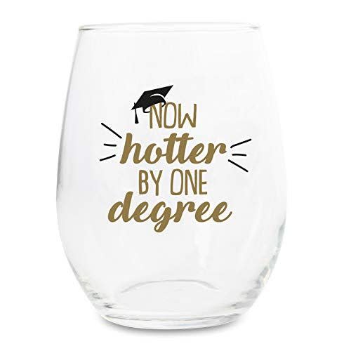 Funny Mugs Graduation Wine Glass Gift