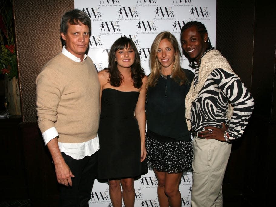 Matthew Mellon, Kick Kennedy, Nicole Hanley-Mellon, and JJ Percentie.