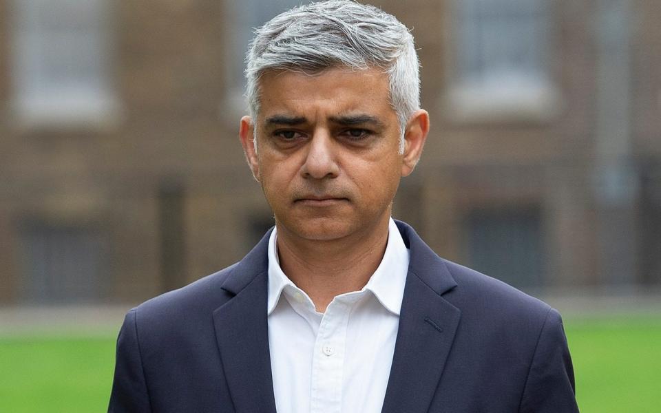 Sadiq Khan said he had 'said for a while that the current curfew rule needs to be rapidly reviewed' - Eddie Mulholland