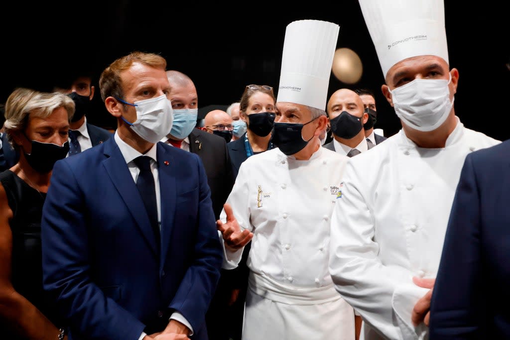 France Macron (ASSOCIATED PRESS)