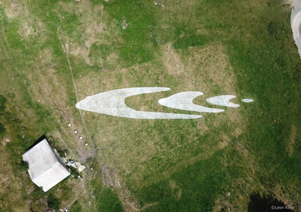 Leon Keer Offline Anamorphic Land Art