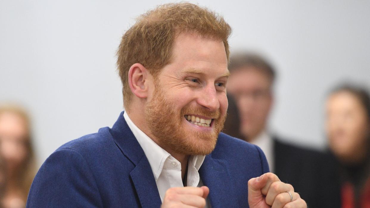 Prince Harry, Duke of Sussex during his visit to the Community Recording Studio in St Annâ€™s to mark World Mental Health Day on October 10, 2019 in Nottingham, United Kingdom