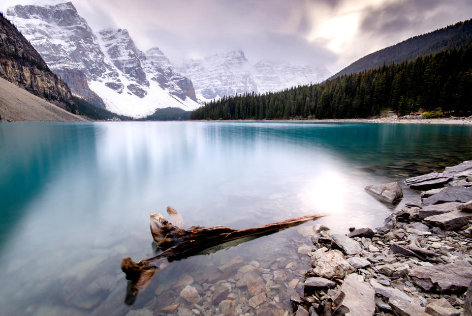 Moraine Lake in Banff, Canada