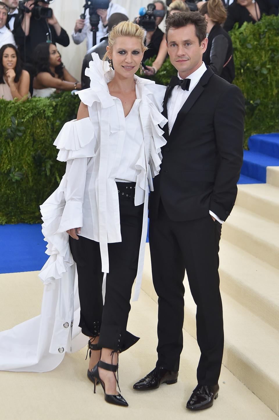 Claire Danes and her husband, actor Hugh Dancy