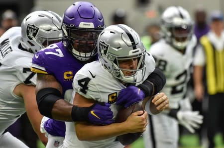 NFL: Oakland Raiders at Minnesota Vikings