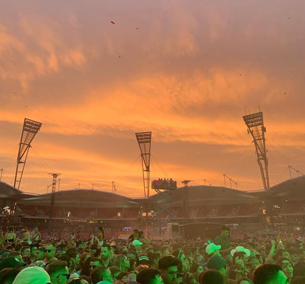 Festival X at Sydney Olympic Park shown amid drug related arrests and a death at Strawberry Fields festival in NSW.