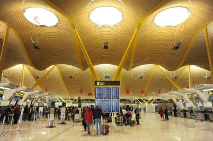 El aeropuerto de Madrid Barajas-Adolfo Suárez