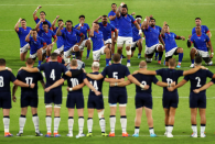 Like the All Blacks’ Haka, Samoa perform the Siva Tau before every game, and here Cameron Spencer (Getty Images) captures the warlike ritual in all its glory. Scotland weren’t phased, running out 34 - 0 winners.