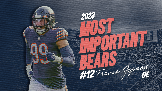 30 Most Important Bears of 2023: No. 12 Trevis Gipson