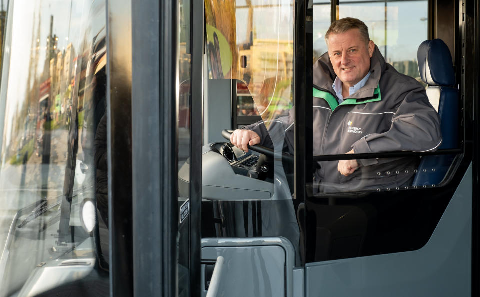 <p>The M3 First Glasgow service will be the city’s first permanent electric bus route.</p>