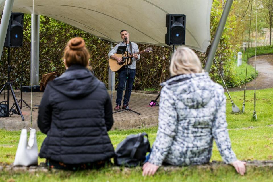 The Northern Echo: George's Friend Fest, Barnard Castle.