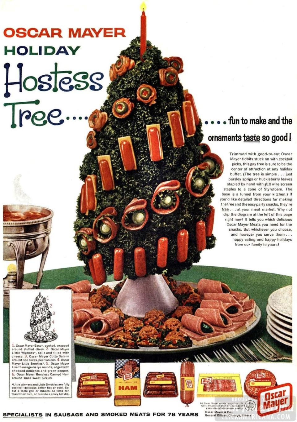 1961: The Holiday Hostess Tree