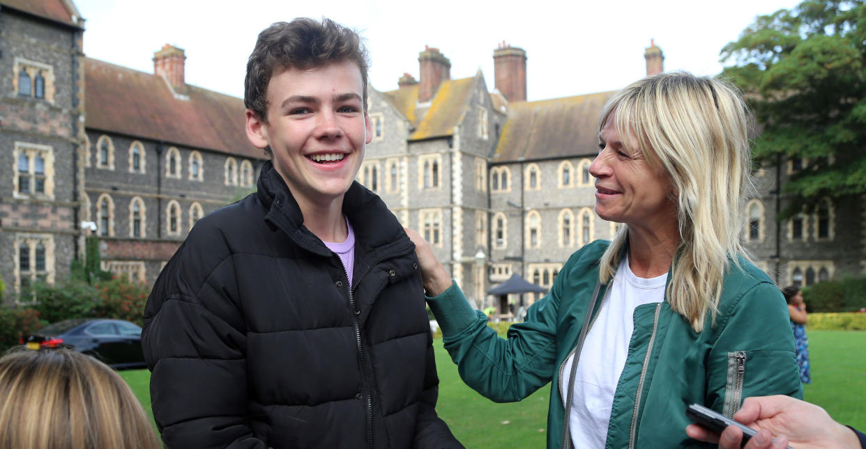 Woody Cook with his mother Zoe Ball in 2017 (PA Images)