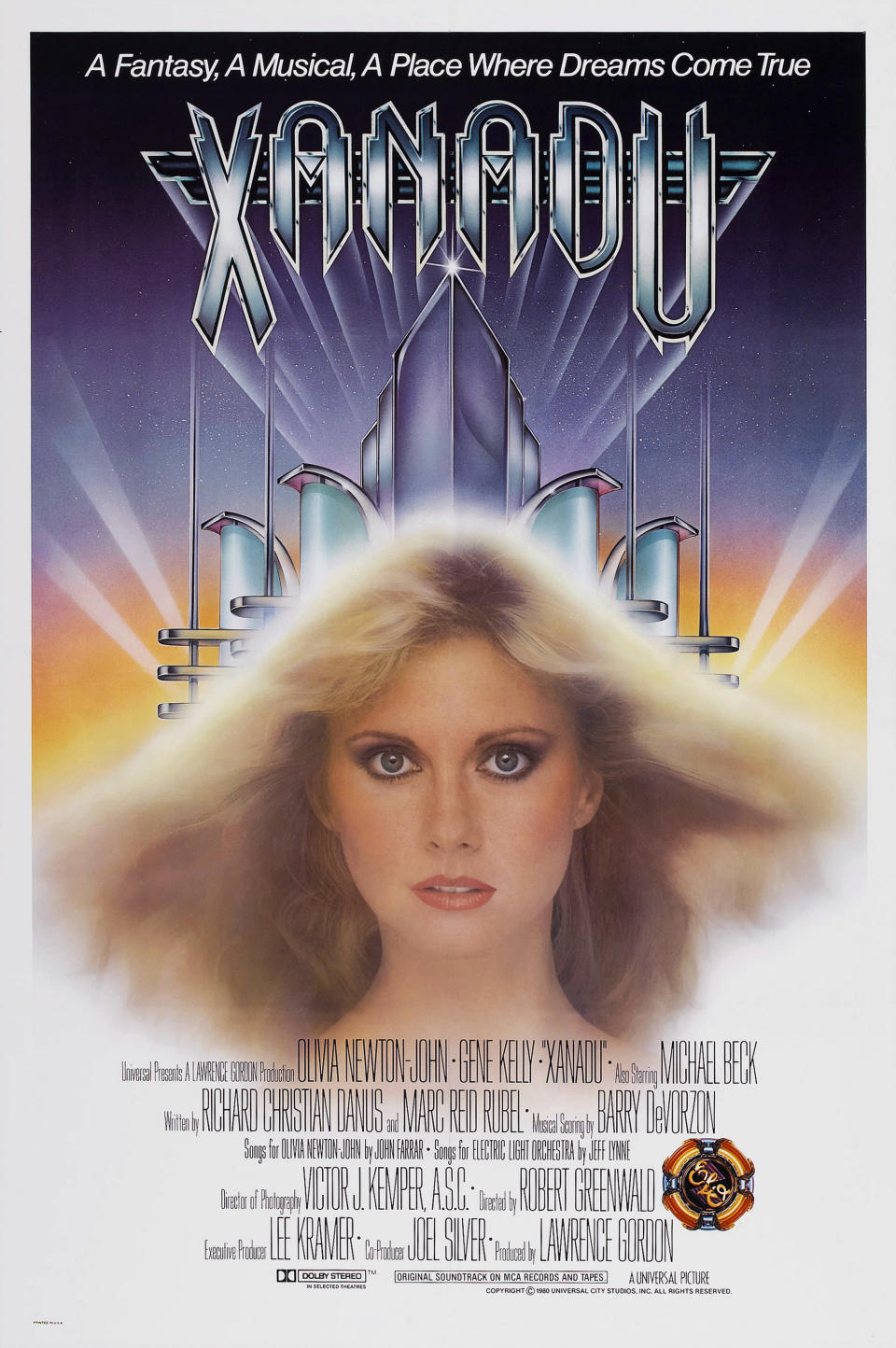 'Xanadu' poster, 1980. (Photo: Universal/Everett Collection)