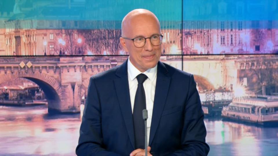 Éric Ciotti était l'invité de BFMTV ce dimanche - BFMTV