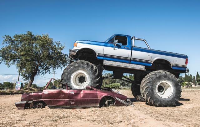 Monster Truck Nitro Tour barrels into LC Civic Center Friday - American  Press