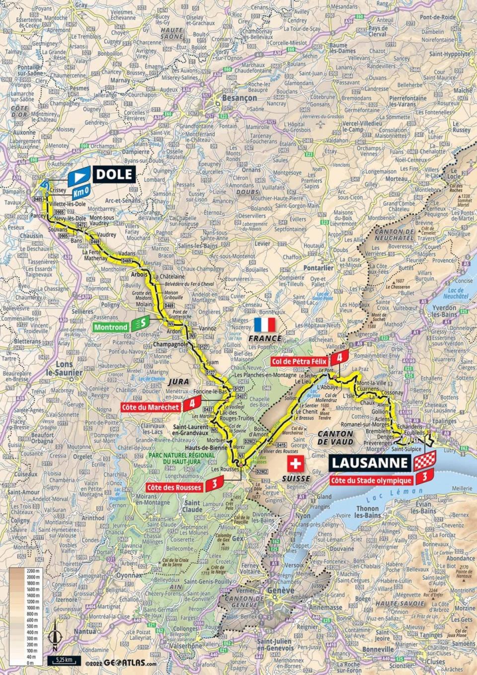 Stage 8 map (letour)