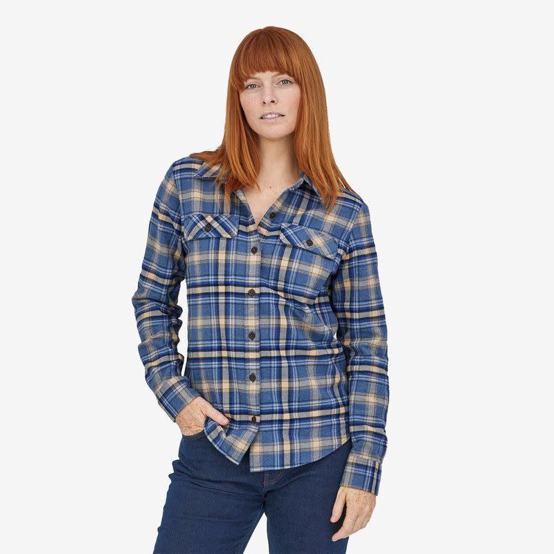 Patagonia Long-Sleeved Organic Cotton Midweight Fjord Flannel Shirt