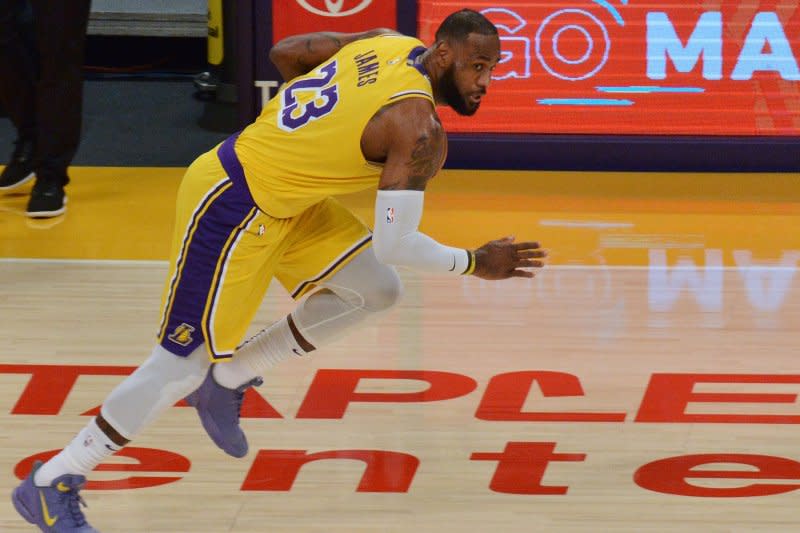 Forward LeBron James and the Los Angeles Lakers are 18-19 this season. File Photo by Jim Ruymen/UPI