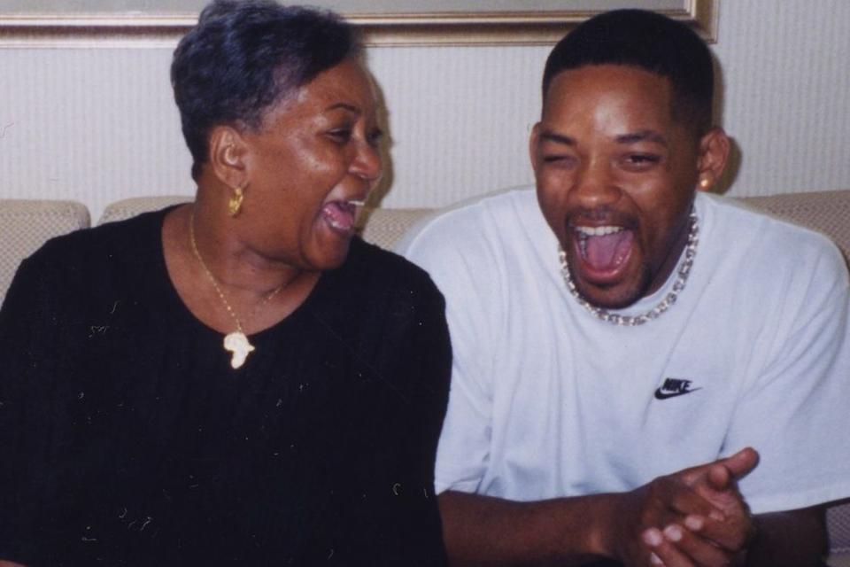 <p>Will Smith/Instagram</p> Will Smith (right) with his mother Caroline Bright