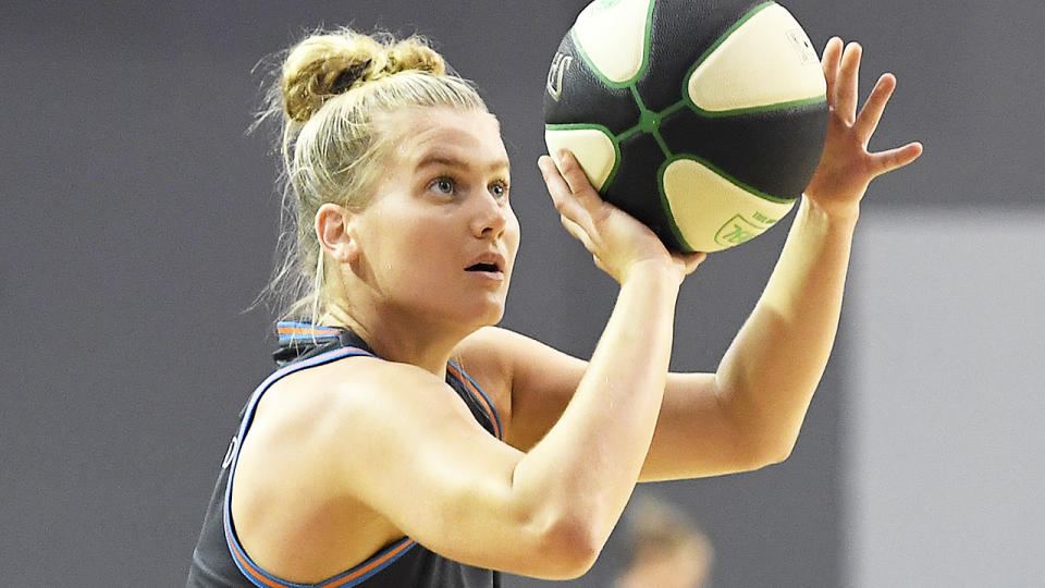 Shyla Heal, pictured here in action for the Townsville Fire during the WNBL grand final.