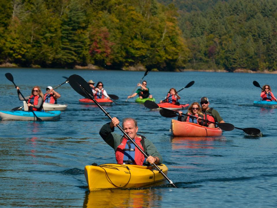 waterbury vermont kayakers