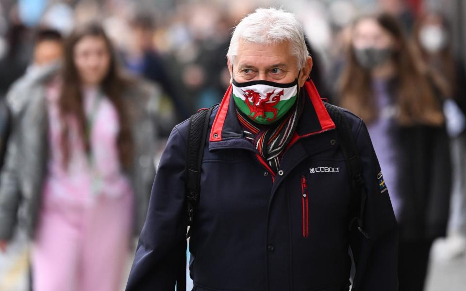 A facemask in Wales - Matthew Horwood