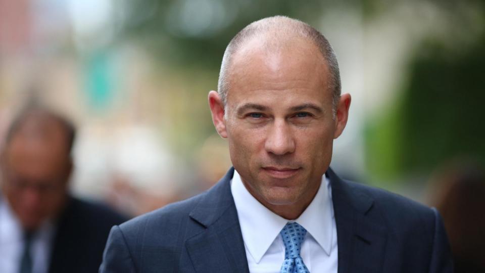 PHOTO: Michael Avenatti is seen outside the Daniel Patrick Moynihan Federal Courthouse, Oct. 8, 2019, in New York. (New York Daily News/TNS/Getty Images)