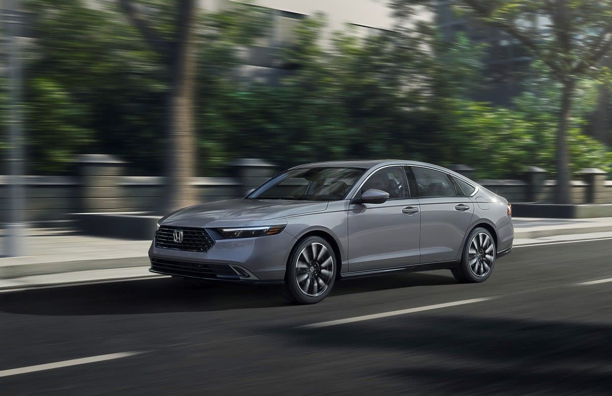 exterior photos of the 2024 honda accord