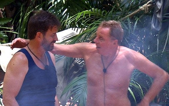 Nick Knowles and Harry Redknapp on I'm a Celebrity... - Rex/Shutterstock/ITV