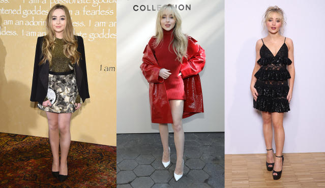 Sabrina Carpenter's Sleek Style Over the Years, from Sharp Pumps to  Sky-High Platforms