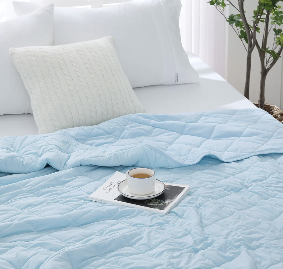 Robinsons Hotel Collection Cooling Reversible Comforter. (PHOTO: Robinsons)