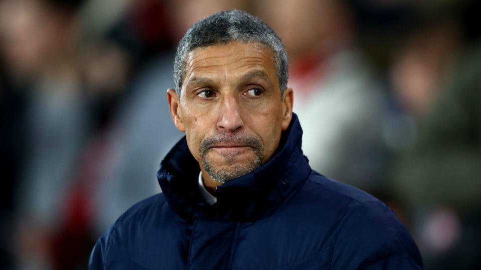 Brighton’s 1-1 draw with Southampton left manager Chris Hughton satisfied, but he called upon them to “show a little bit more”.