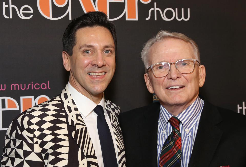 &ldquo;When I was a kid, the words &lsquo;Bob Mackie&rsquo; were, to me, a magical incantation, more than a name,&rdquo; Berresse (left) said, seen here with the legendary designer.&nbsp; &nbsp; (Photo: Walter McBride via Getty Images)