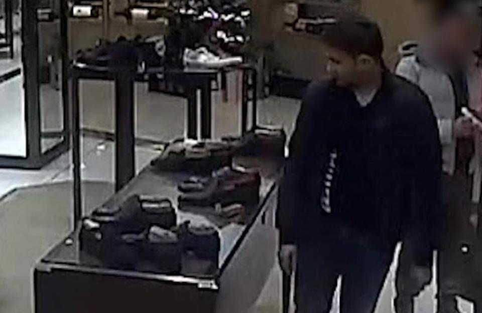 Jovanovic went on a shopping spree at Harrods using the stolen cash (Metropolitan Police)