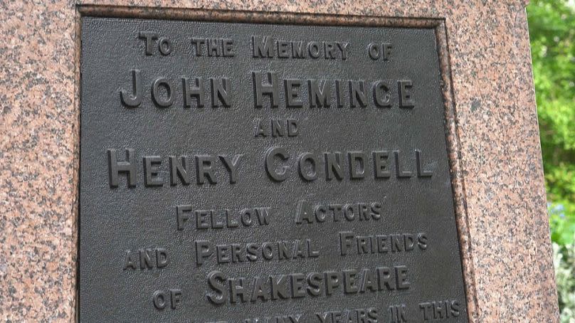 A tribute to Shakespeare's friends who published the volume, John Heminge and Henry Condell, November 8th, 2023