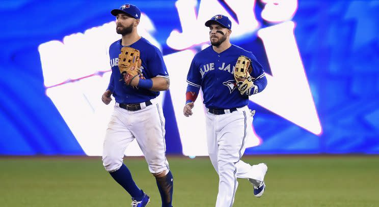 Kevin Pillar will miss two games with a team-mandated suspension for the use of a homophobic slur. (Frank Gunn/CP)