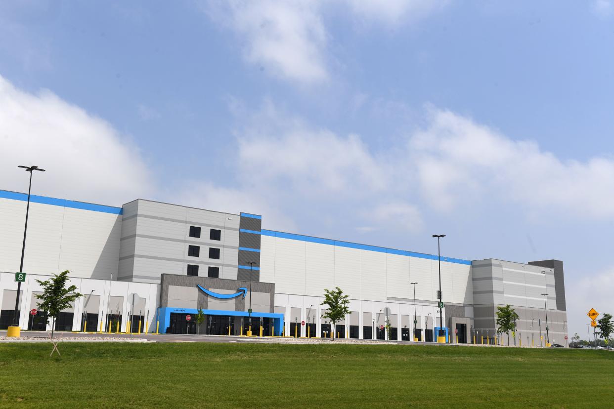 The Amazon Fulfillment Center stands on Monday, June 13, 2022, in northwestern Sioux Falls.