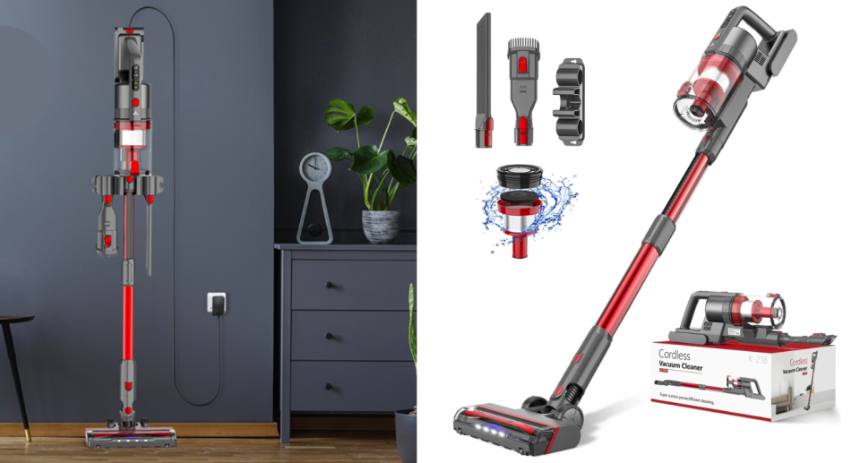 Score this Fykee Cordless Vacuum for 71% off. Photos via Amazon.