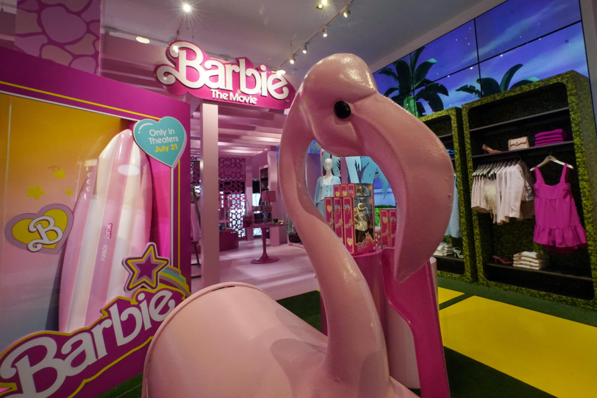 Awash in pink, everyone wants a piece of the 'Barbie' movie marketing mania  - WTOP News